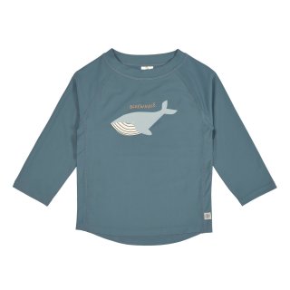 Lssig Long Sleeve Swim T-Shirt Whale/Blue